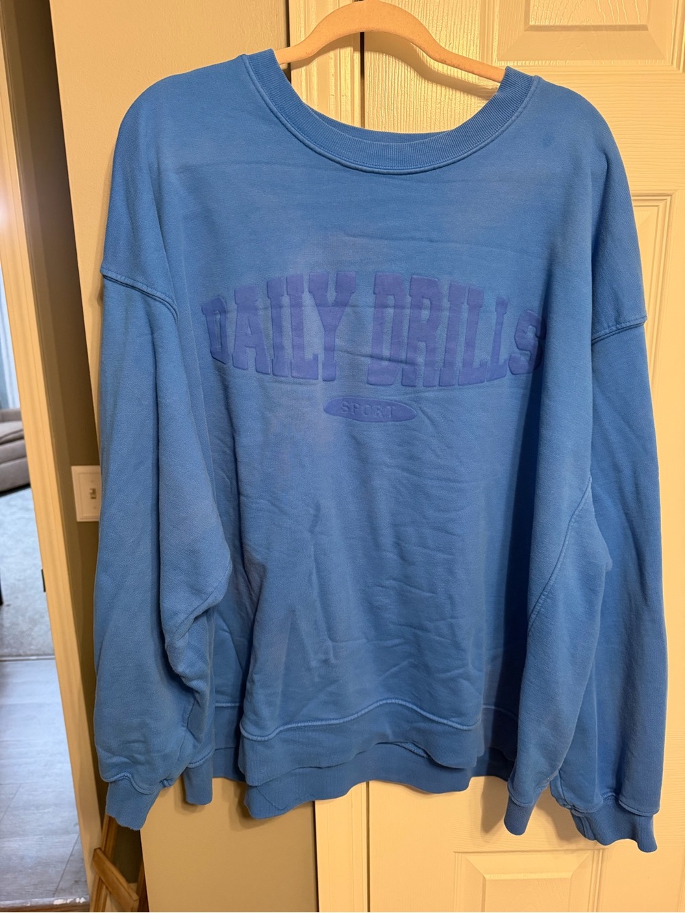 Daily Drills Sport Monochrime Crewneck Sweatshirt